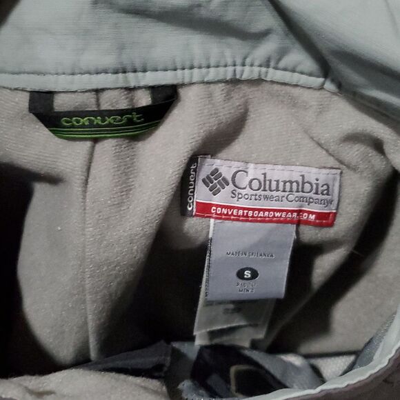 Columbia Convert BaseTRX Grey Ski Pants Size S - Picture 13 of 16